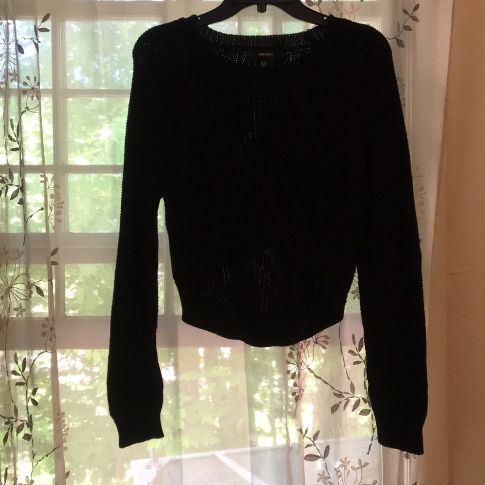 Forever 21 black sweater